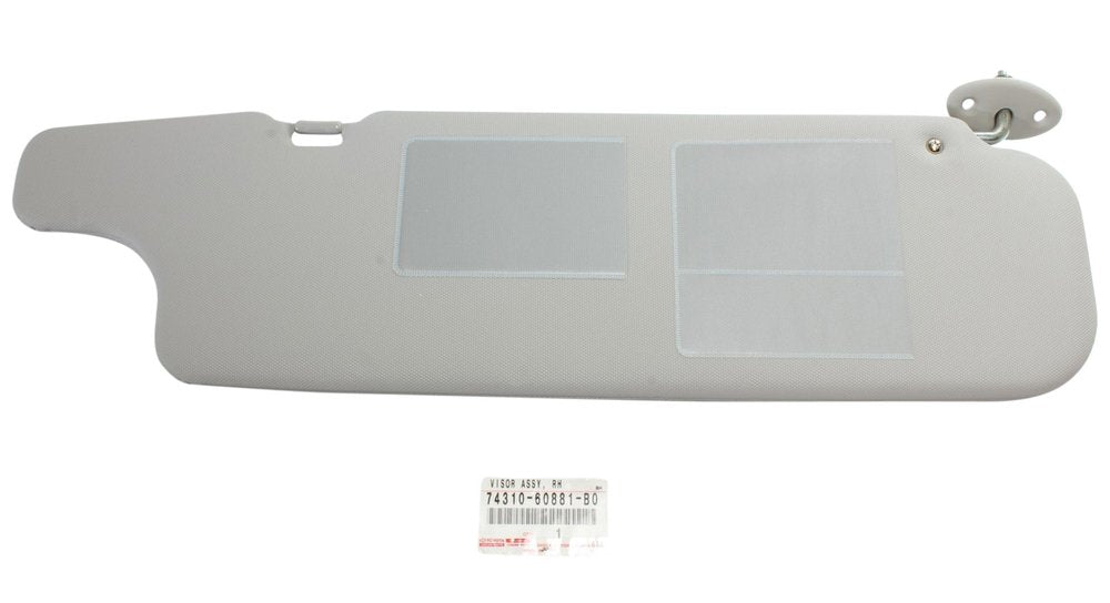 SEGEN PARTS Sun Visors Gray – For Toyota Land Cruiser 70 Series, Direct Fit Pair