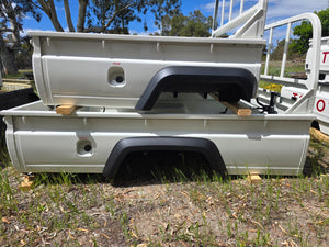Dual Cab Wellbody to suit all 70 Series Dual Cab Land Cruisers (Includes factory flares and mudflaps)
