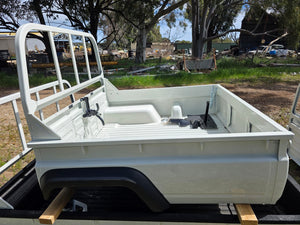 Dual Cab Wellbody to suit all 70 Series Dual Cab Land Cruisers (Includes factory flares and mudflaps)