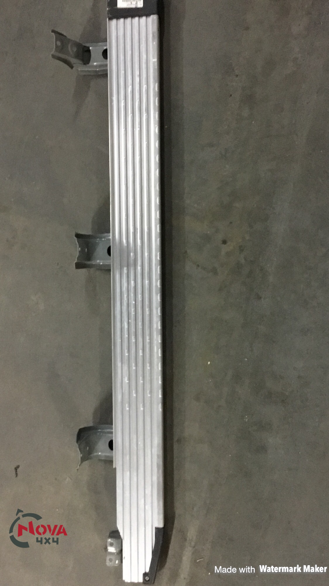 L79 Rear Step Side Steps - Left Hand - Aluminium - 79 Series Landcruiser – Nova 4x4